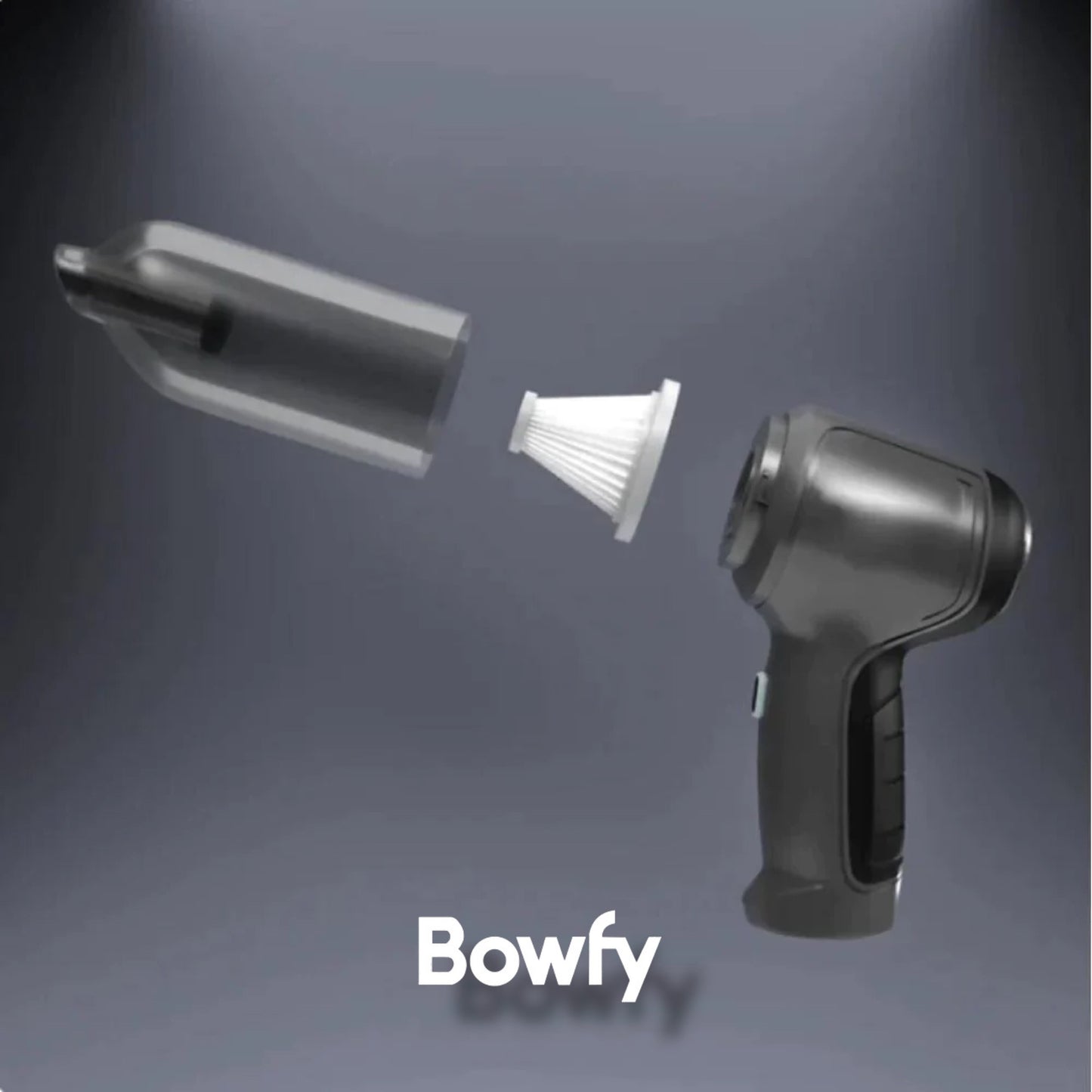 Bowfy Akku Handstaubsauger und Gebläse